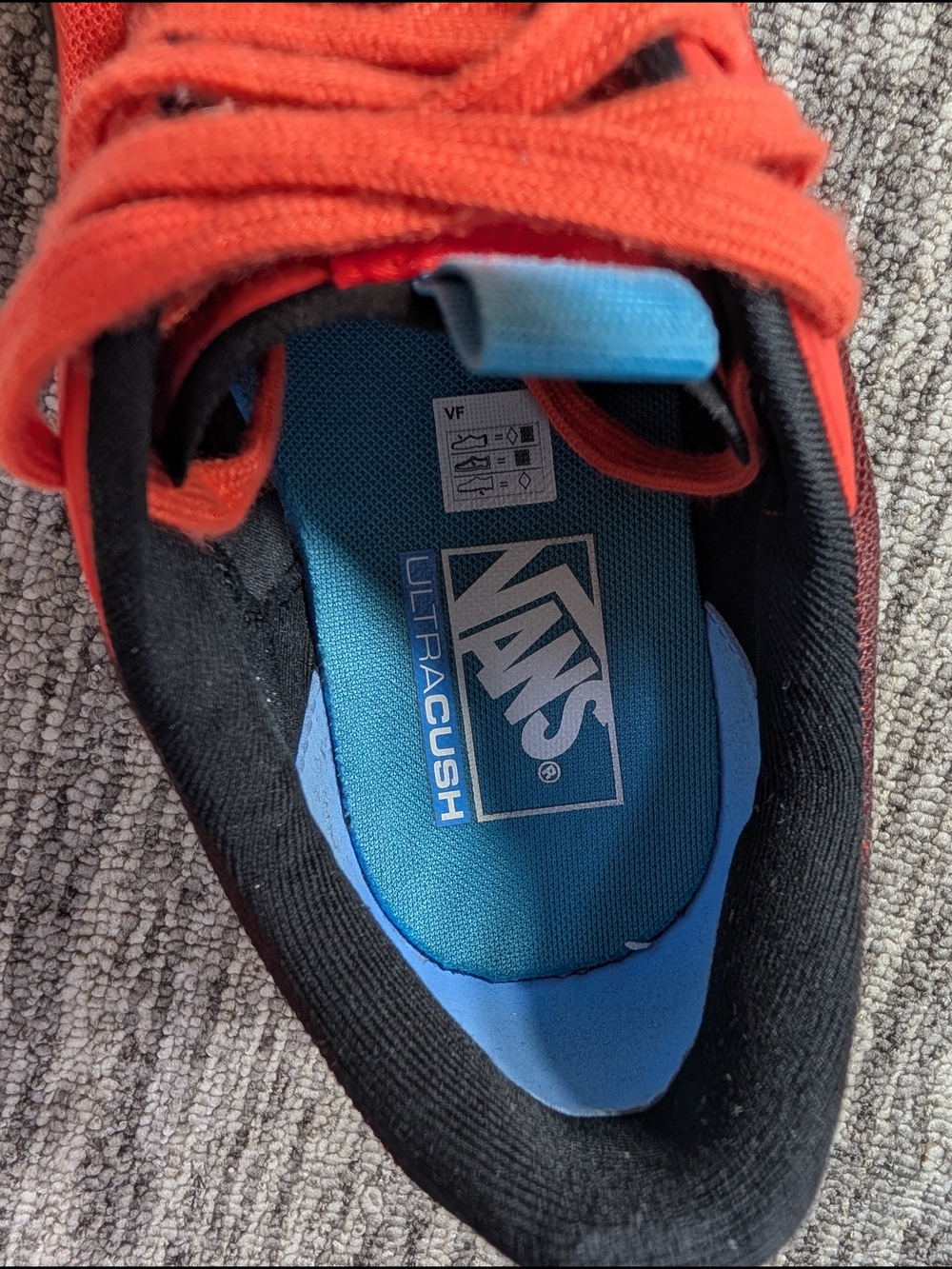 Vans UltraRange EXO MTE in the "Bright Orange" Size 10.5 Men/12 Women - Picture 8 of 9